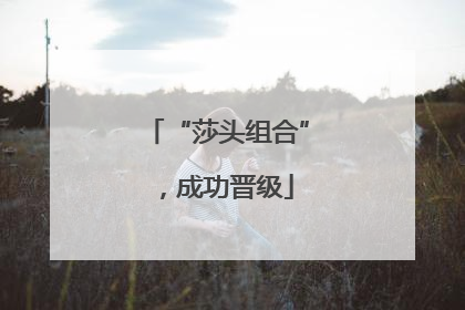 “莎头组合”，成功晋级