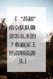 “苏超”南京队队徽是怎么来的？收藏家王世清细说源头