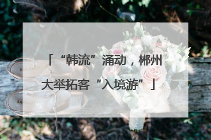 “韩流”涌动，郴州大举拓客“入境游”