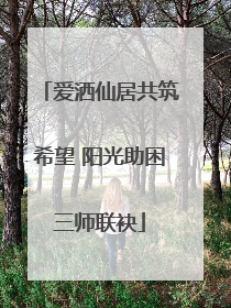 爱洒仙居共筑希望 阳光助困三师联袂