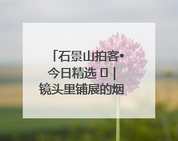 石景山拍客•今日精选 ㉓｜镜头里铺展的烟火画卷（上）