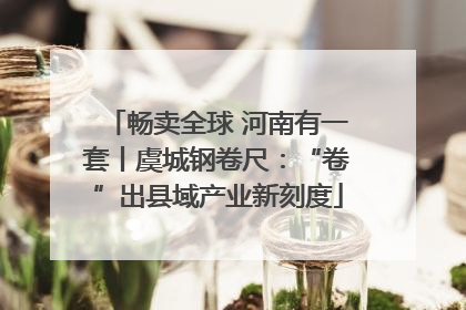 畅卖全球 河南有一套丨虞城钢卷尺：“卷”出县域产业新刻度
