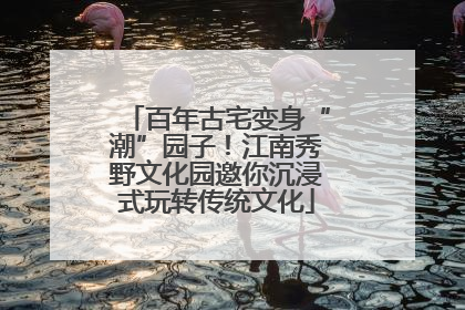 百年古宅变身“潮”园子！江南秀野文化园邀你沉浸式玩转传统文化