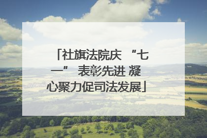 社旗法院庆 “七一” 表彰先进 凝心聚力促司法发展