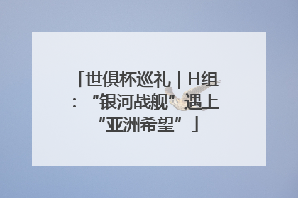 世俱杯巡礼｜H组：“银河战舰”遇上“亚洲希望”