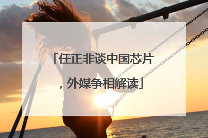 任正非谈中国芯片，外媒争相解读