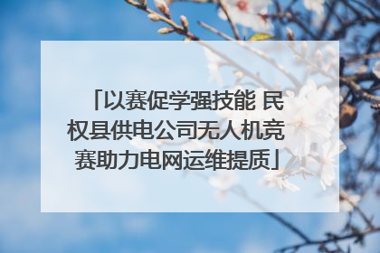 以赛促学强技能 民权县供电公司无人机竞赛助力电网运维提质