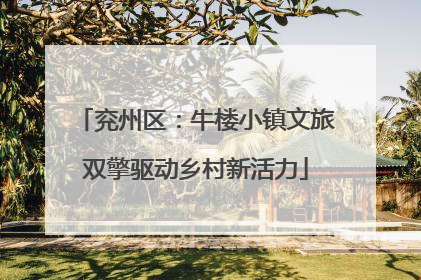兖州区：牛楼小镇文旅双擎驱动乡村新活力