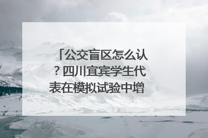 公交盲区怎么认？四川宜宾学生代表在模拟试验中增强乘车安全意识