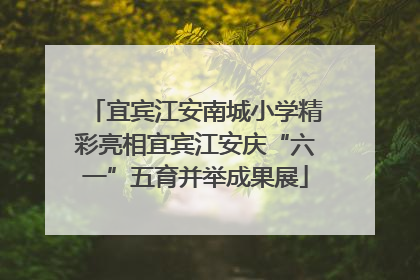 宜宾江安南城小学精彩亮相宜宾江安庆“六一”五育并举成果展