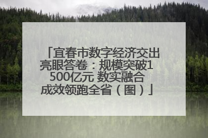 宜春市数字经济交出亮眼答卷：规模突破1500亿元 数实融合成效领跑全省（图）