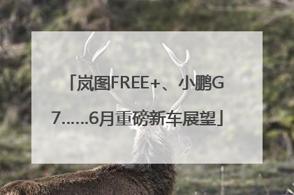 岚图FREE+、小鹏G7……6月重磅新车展望