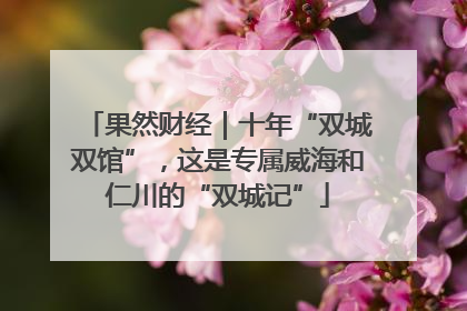 果然财经｜十年“双城双馆”，这是专属威海和仁川的“双城记”
