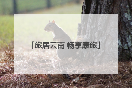 旅居云南 畅享康旅