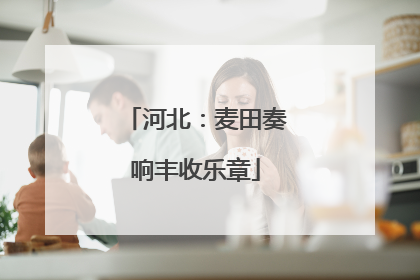 河北：麦田奏响丰收乐章