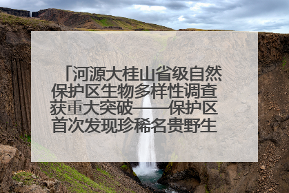 河源大桂山省级自然保护区生物多样性调查获重大突破——保护区首次发现珍稀名贵野生干巴菌与钝尾两头蛇