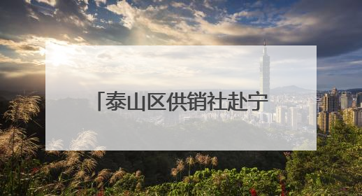 泰山区供销社赴宁阳、滨州调研学习