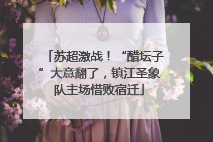 苏超激战！“醋坛子”大意翻了，镇江圣象队主场惜败宿迁