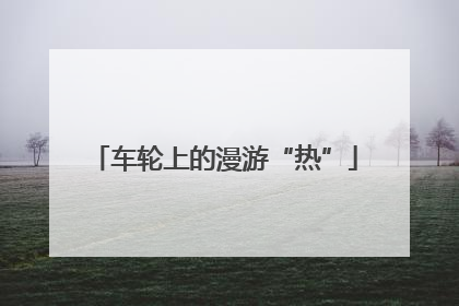 车轮上的漫游“热”