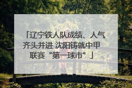 辽宁铁人队成绩、人气齐头并进 沈阳铸就中甲联赛“第一球市”