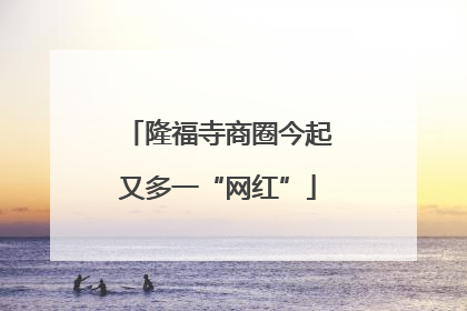 隆福寺商圈今起又多一“网红”