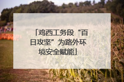 鸡西工务段“百日攻坚”为路外环境安全赋能