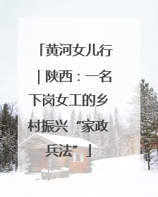 黄河女儿行｜陕西：一名下岗女工的乡村振兴“家政兵法”