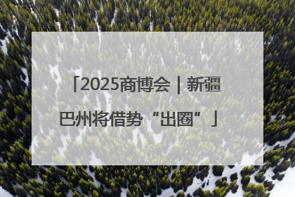 2025商博会｜新疆巴州将借势“出圈”