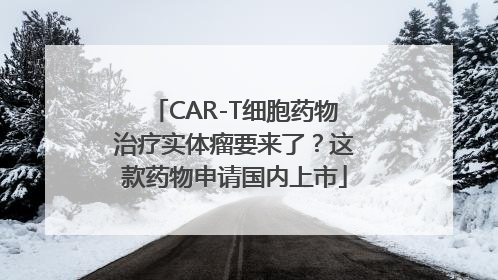 CAR-T细胞药物治疗实体瘤要来了？这款药物申请国内上市